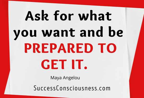 Ask for What You Want