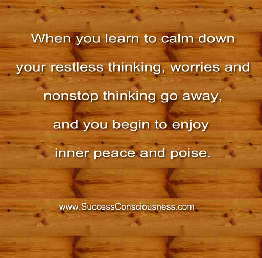 Inner Peace and Poise Quote