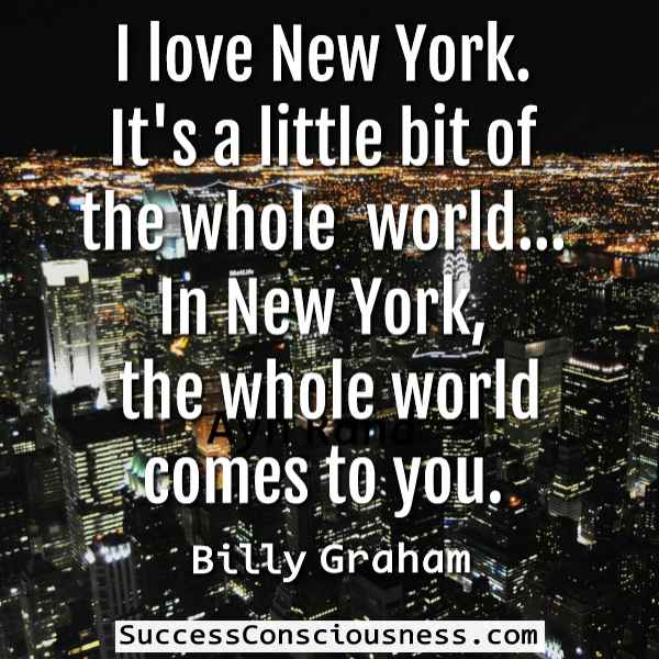 Love New York Quote