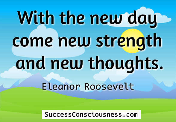 New Strength New Thoughts