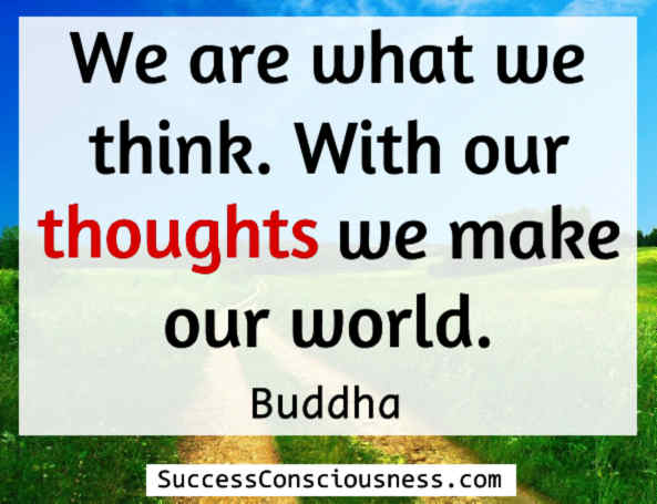 We Are What We Think