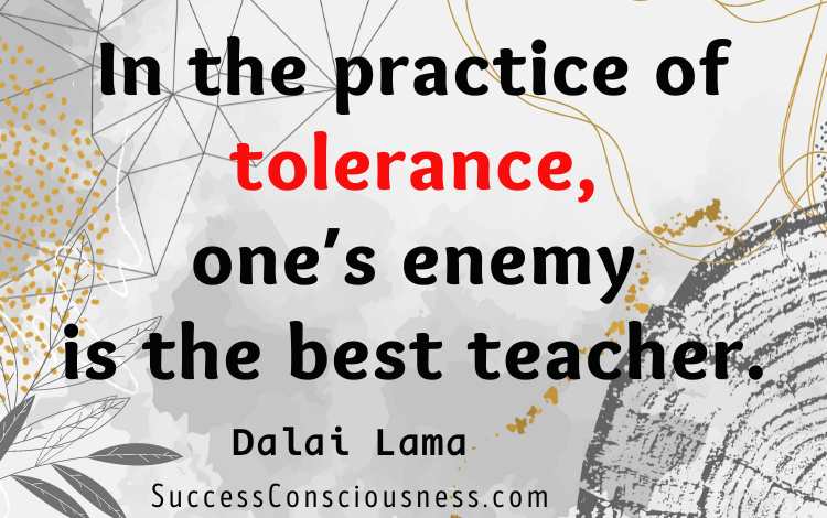 Tolerance Quotes
