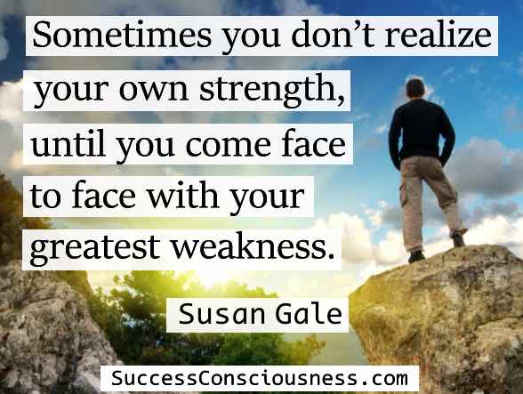 Realize Your Own Strength