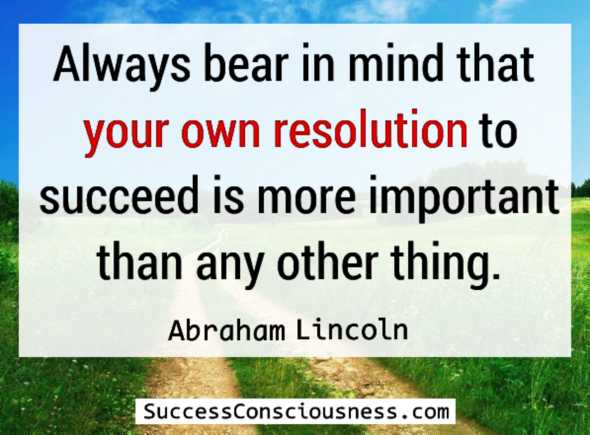 Your Resolution